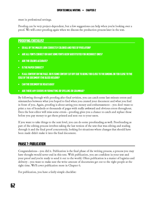 Open Technical Writing - New Page